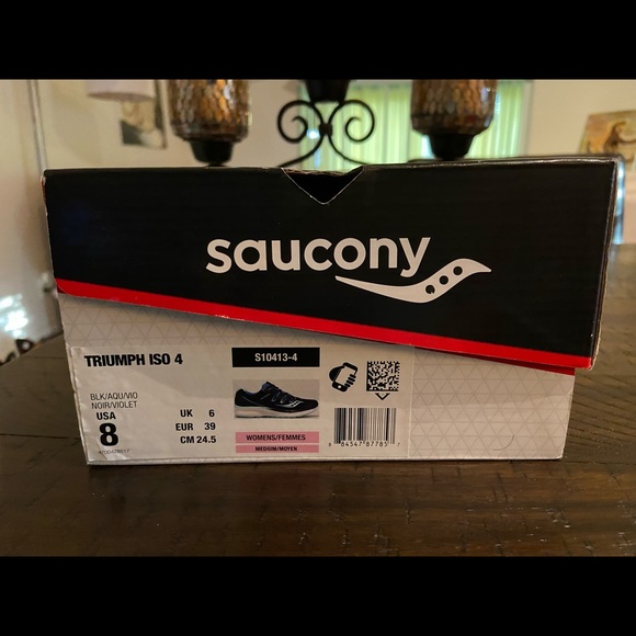 Saucony running shoe size 8 . Barely worn - Picture 6 of 6